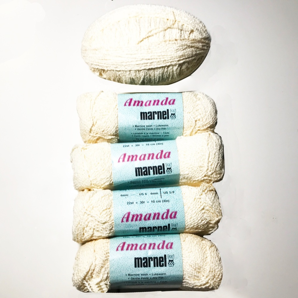 NWOT Amanda Marnel 100% Cotton Knitting/Crochet Yarn